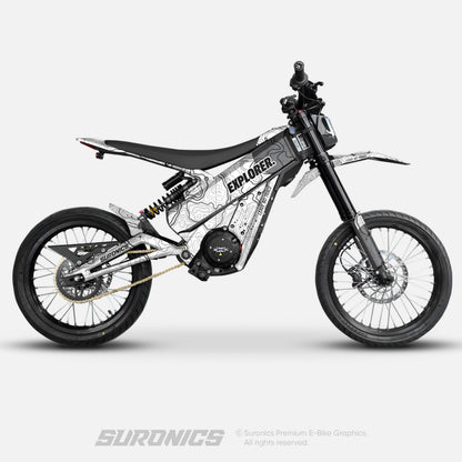 EXPLORER WHITE GREY Talaria XXX Graphics kit