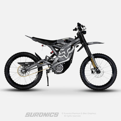 FOX RACER GREY WHITE Ventus One Graphics kit