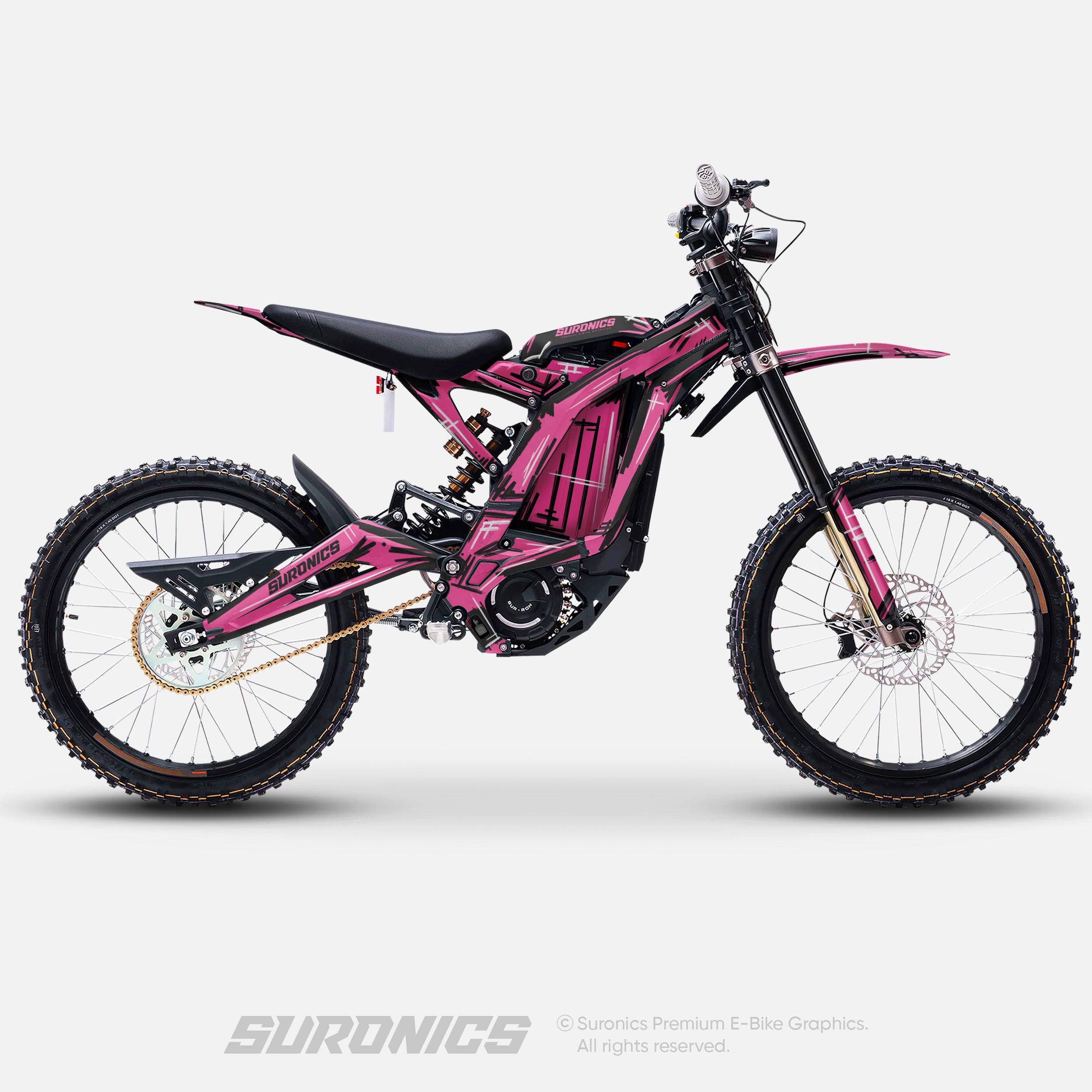 MARKER PINK Surron Light Bee Graphics kit