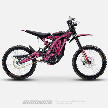 MARKER PINK Surron Light Bee Graphics kit