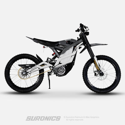 HALF GREY WHITE 79Bike Falcon PRO / GT / M Graphics kit