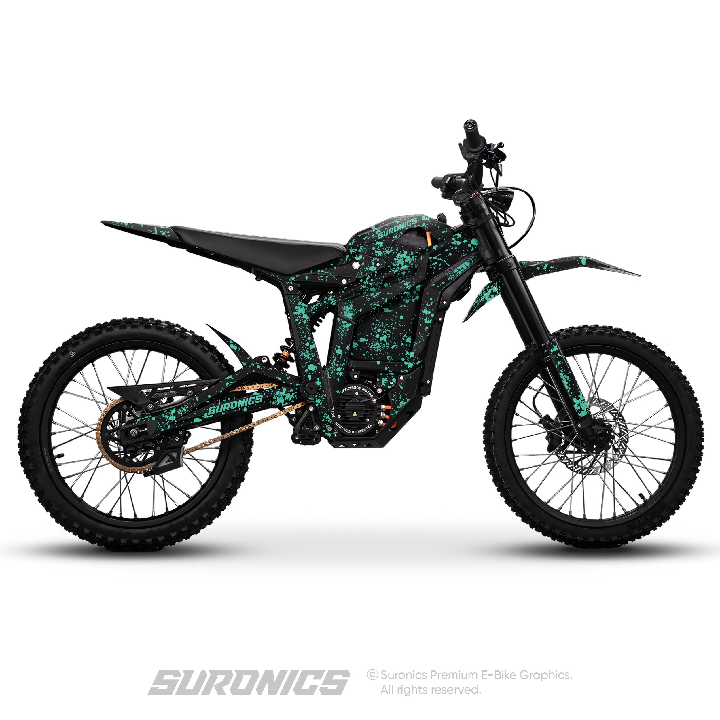 SPLATTER BLACK MINT Talaria Sting MX5 PRO Graphics kit