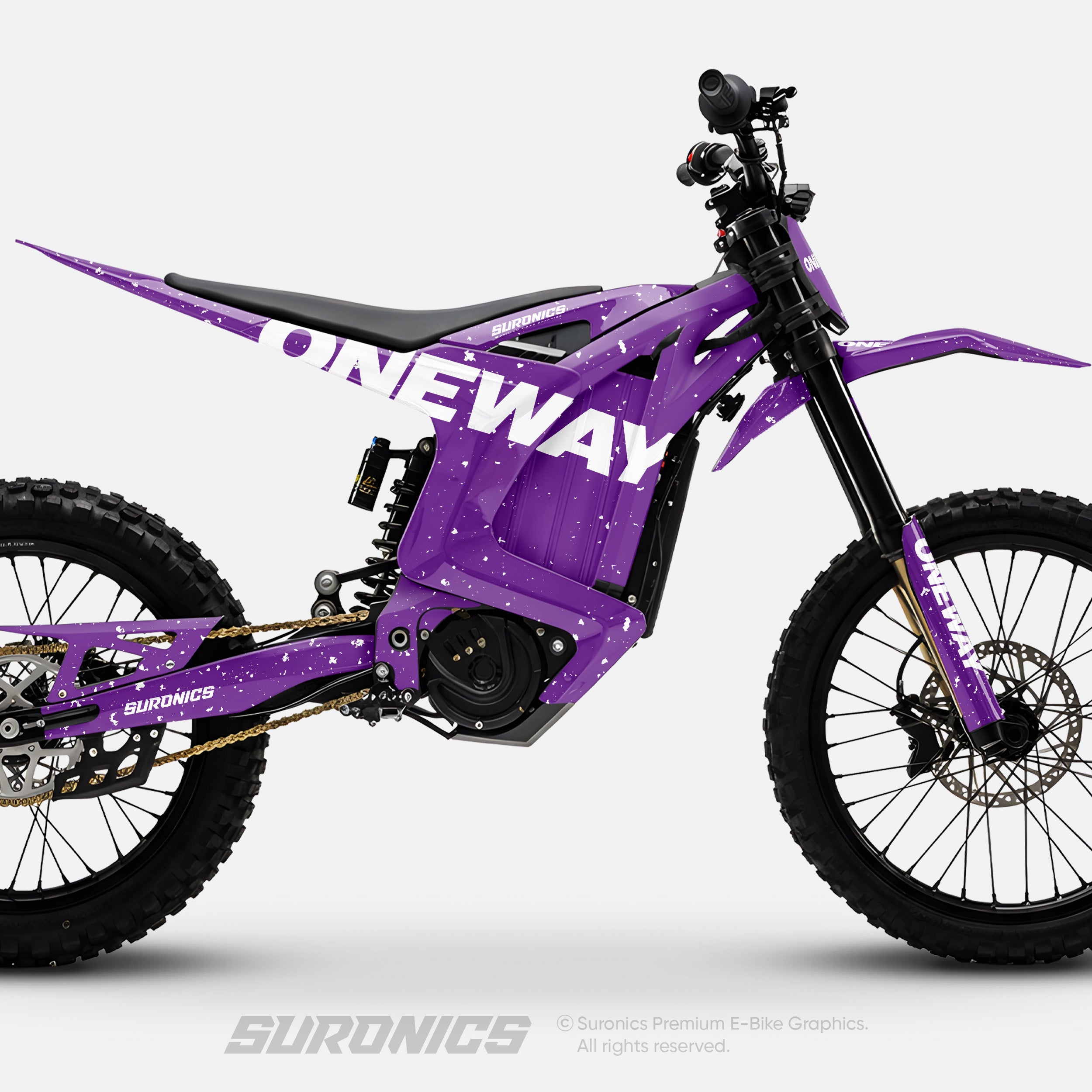 ONEWAY PURPLE WHITE Arctic Leopard XE Graphics kit