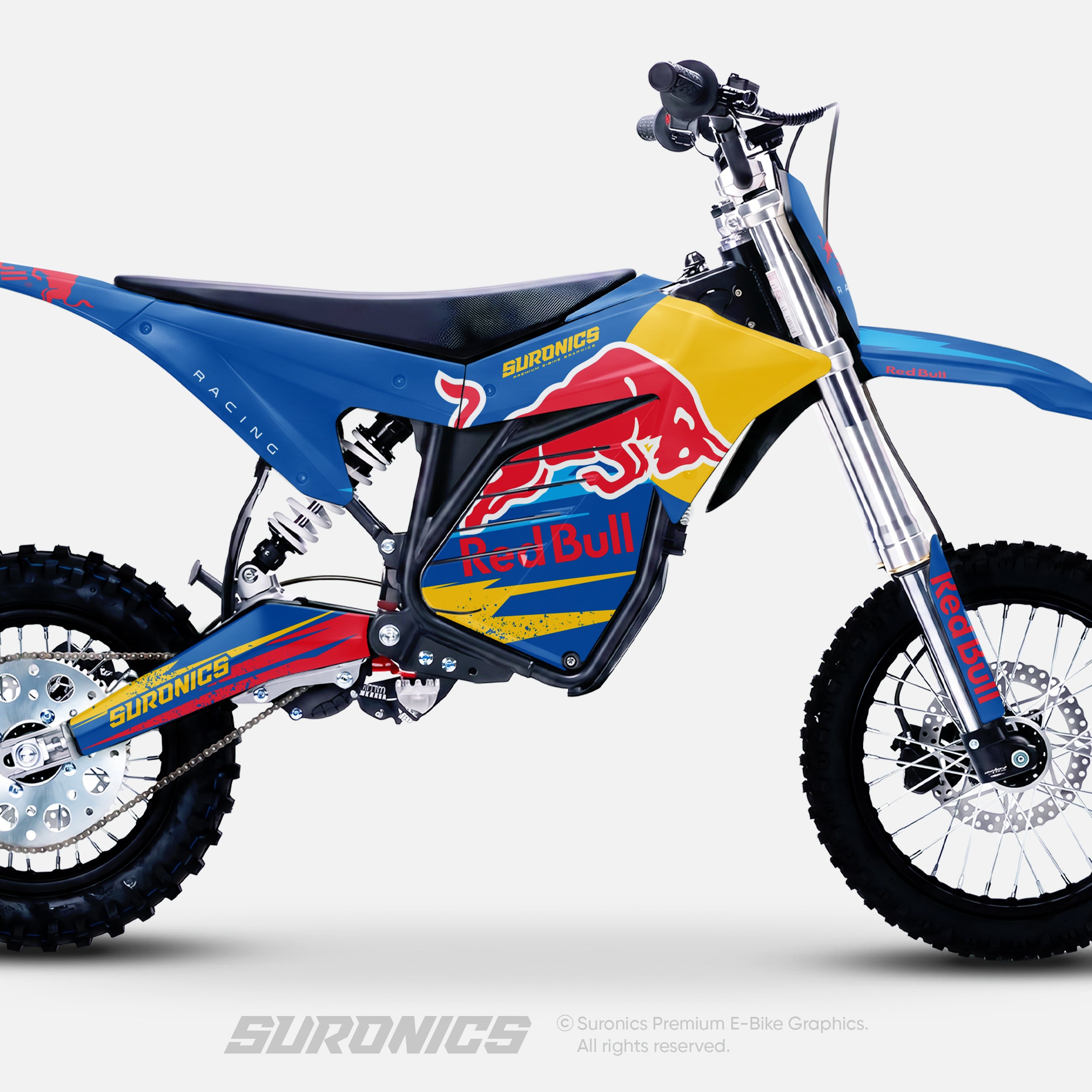 ORIGINAL BULL BLUE ETM RTR Graphics kit