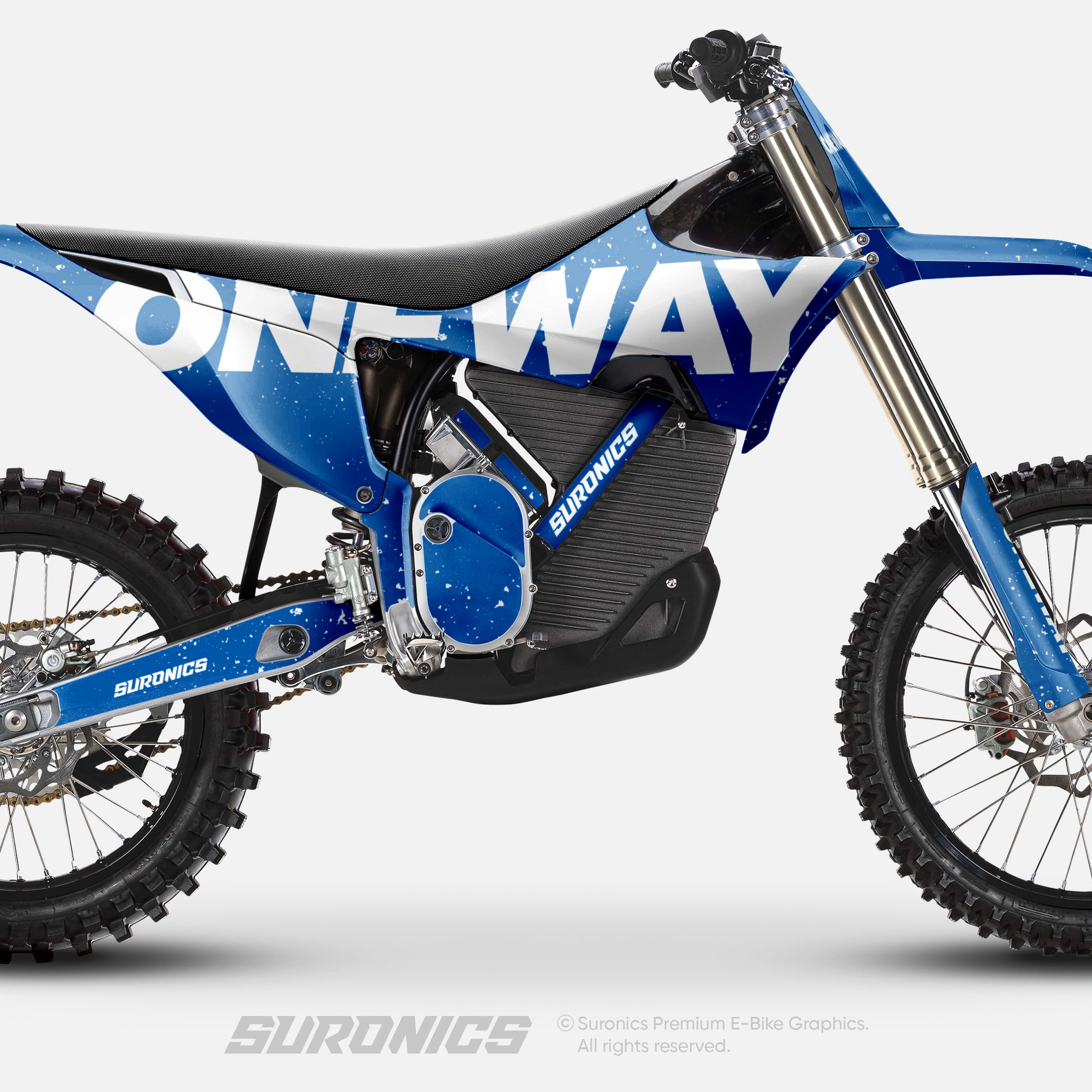 ONEWAY BLUE WHITE Stark Varg Graphics kit