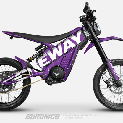 ONEWAY PURPLE WHITE Talaria XXX Graphics kit