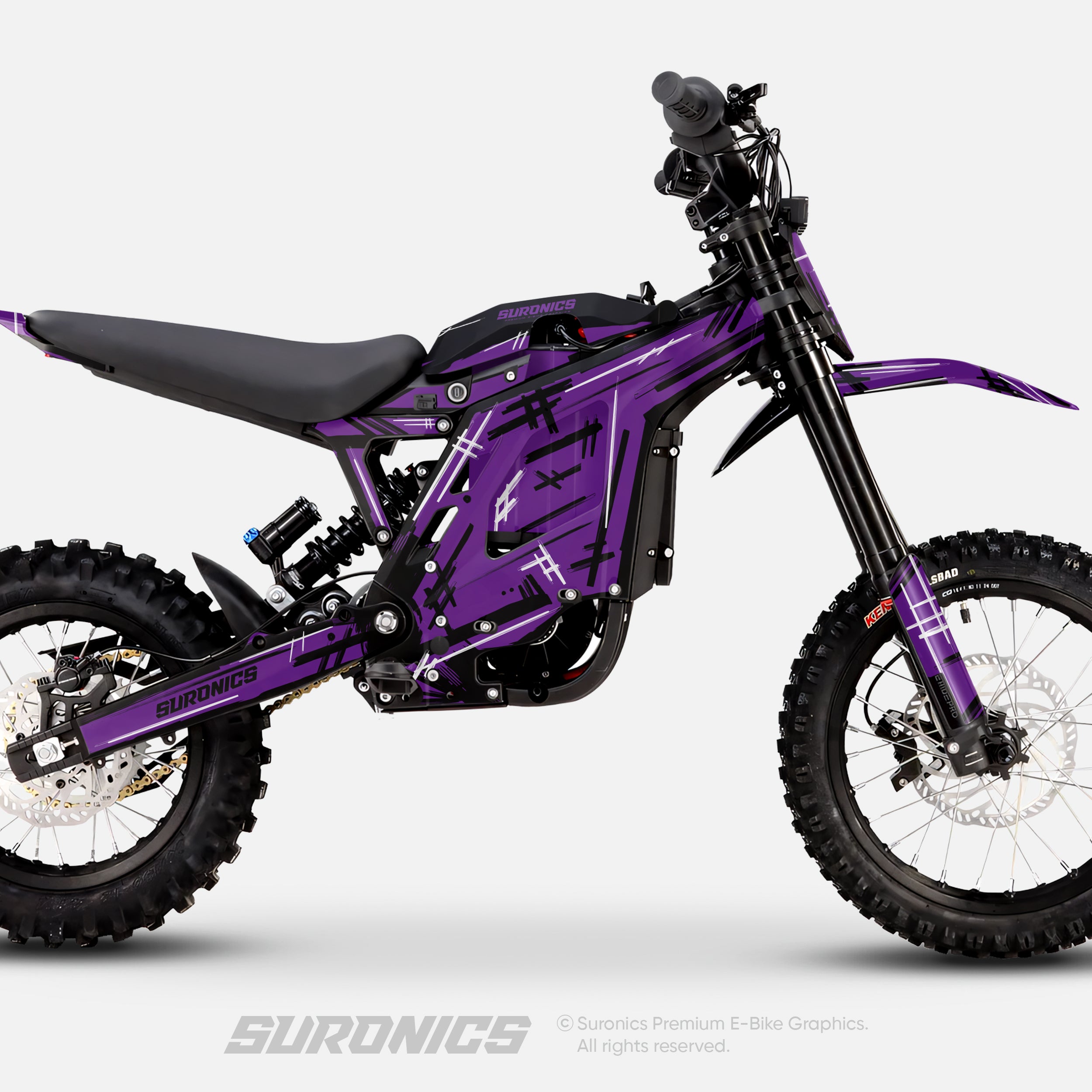 MARKER PURPLE Eride Pro Mini R Graphics kit
