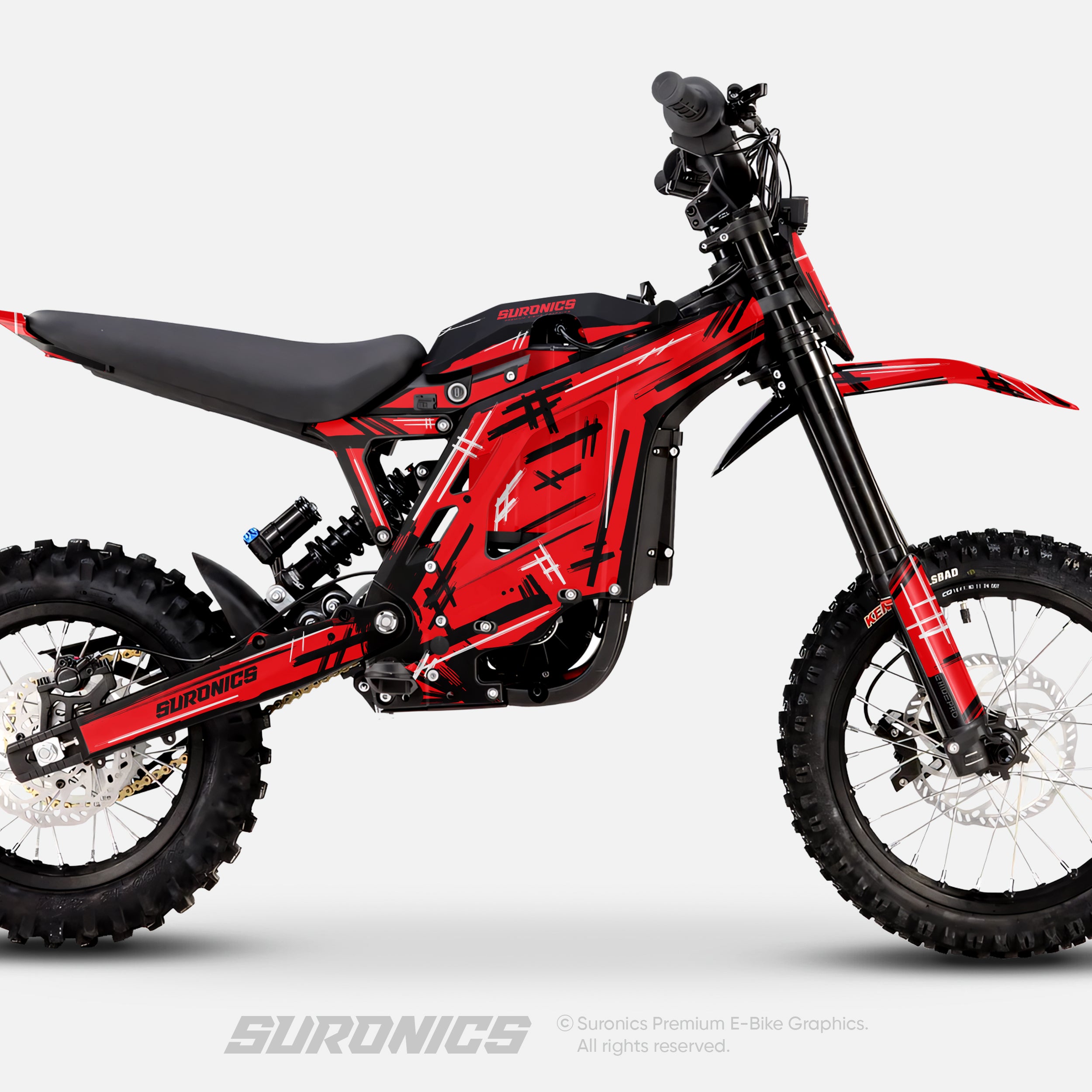 MARKER RED Eride Pro Mini R Graphics kit