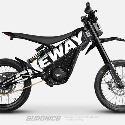 ONEWAY BLACK WHITE Talaria XXX Graphics kit