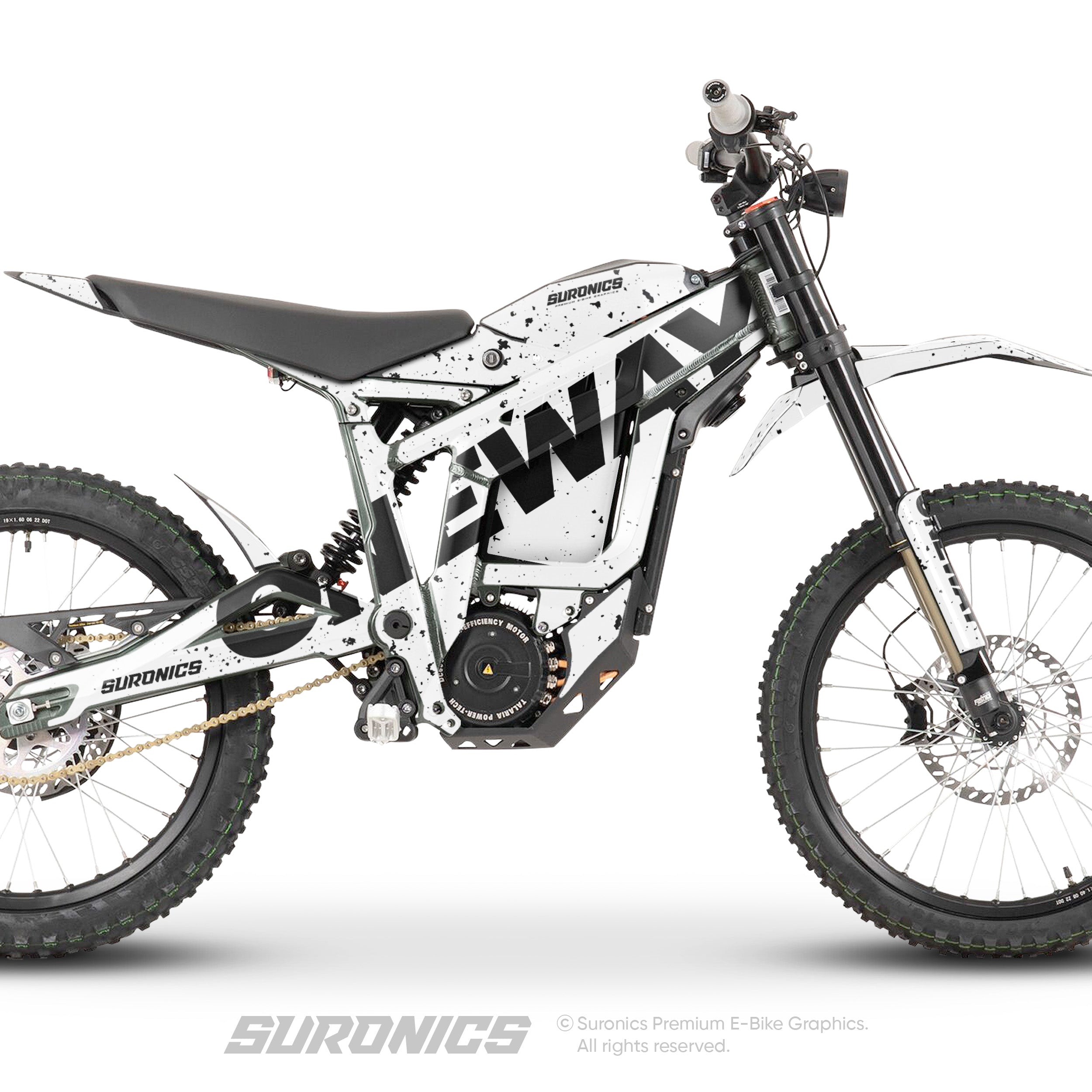 ONEWAY WHITE BLACK Talaria Sting MX3 MX4 Graphics kit