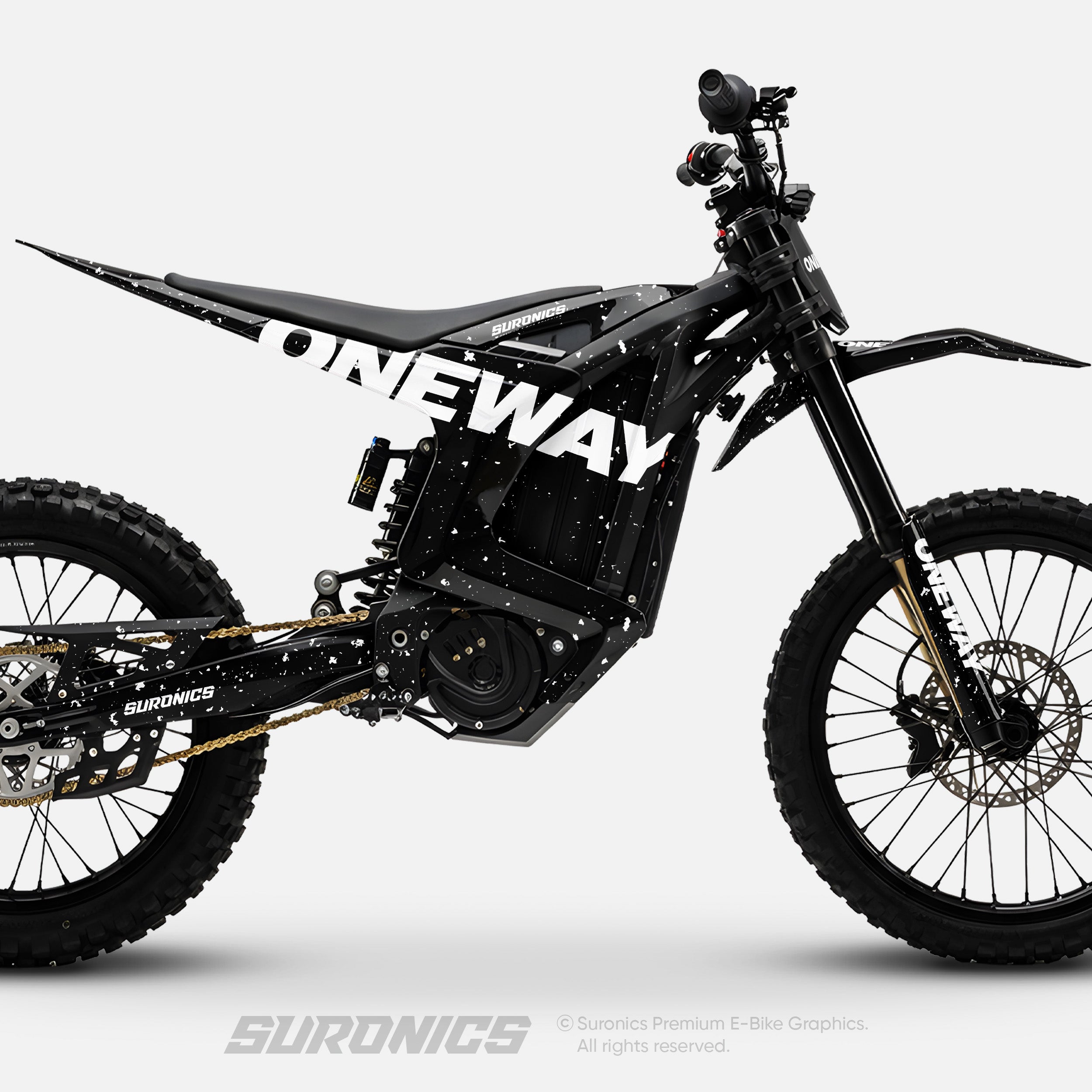 ONEWAY BLACK WHITE Arctic Leopard XE Graphics kit