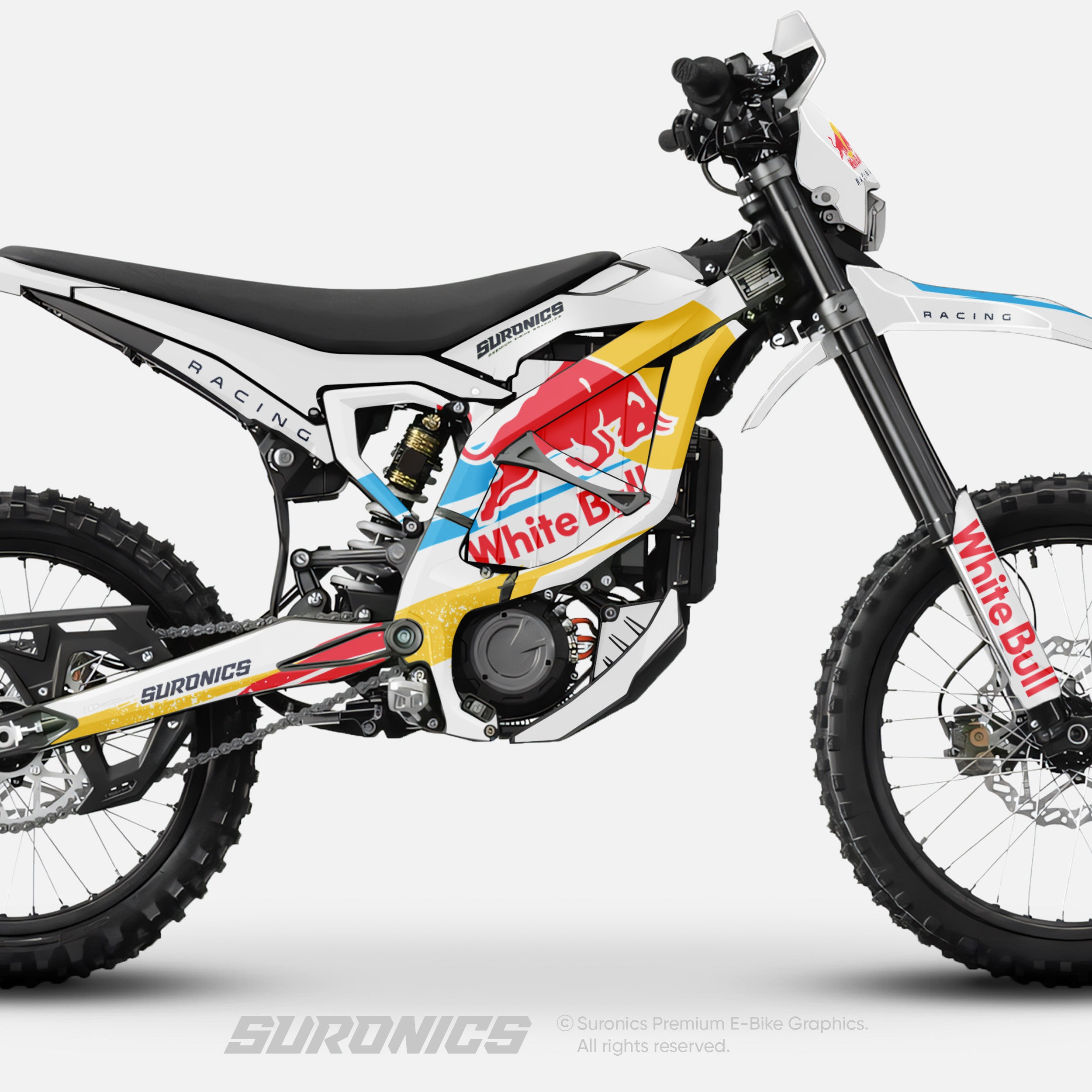 CUSTOM: WHITEBULL Surron Ultra Bee Graphics kit