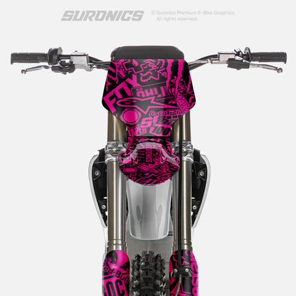 STICKY BLACK MAGENTA Stark Varg Graphics kit