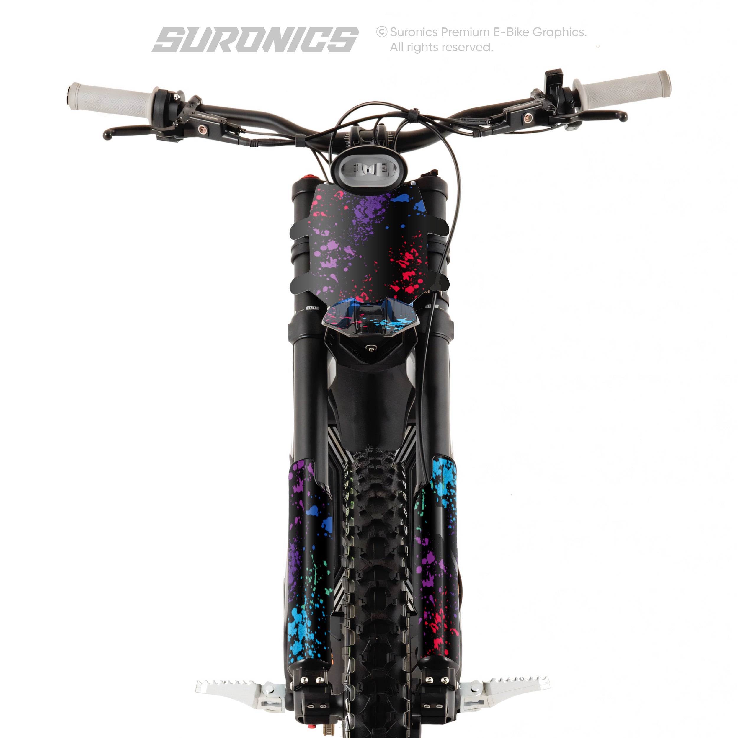 SPLATTER MULTICOLOR Talaria Sting MX3 MX4 Graphics kit