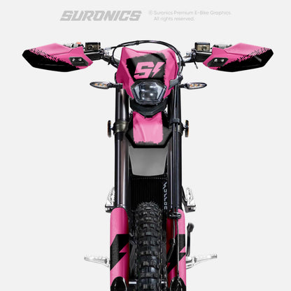 HALF BLACK PINK Surron Ultra Bee Graphics kit