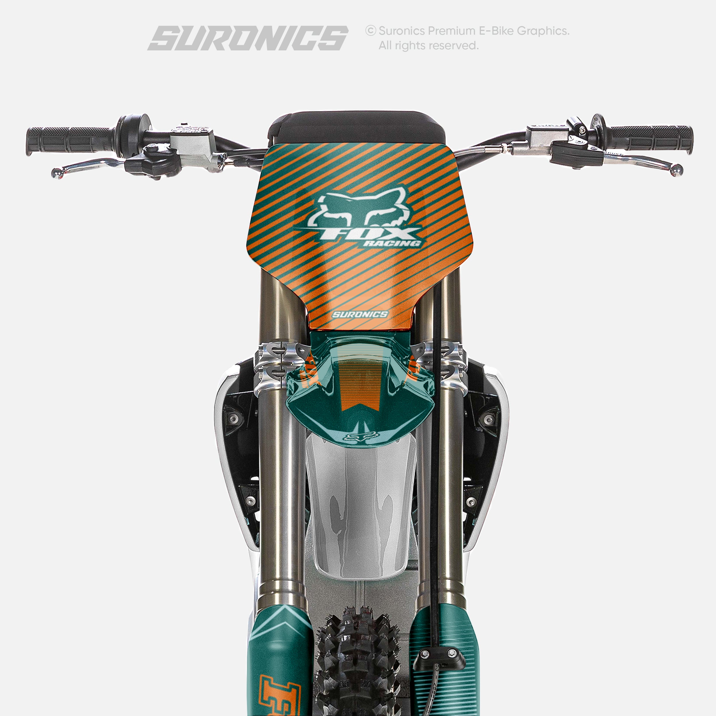 FOX RACER AVENTUR ORANGE Stark Varg Graphics kit