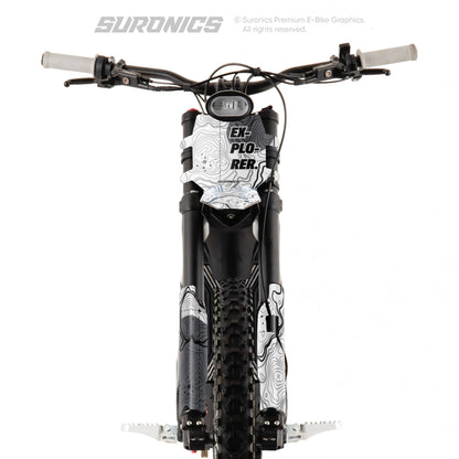 EXPLORER WHITE GREY Talaria Sting MX3 MX4 Graphics kit
