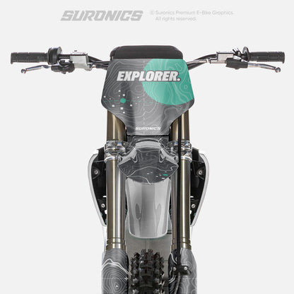 EXPLORER GREY MINT Stark Varg Graphics kit