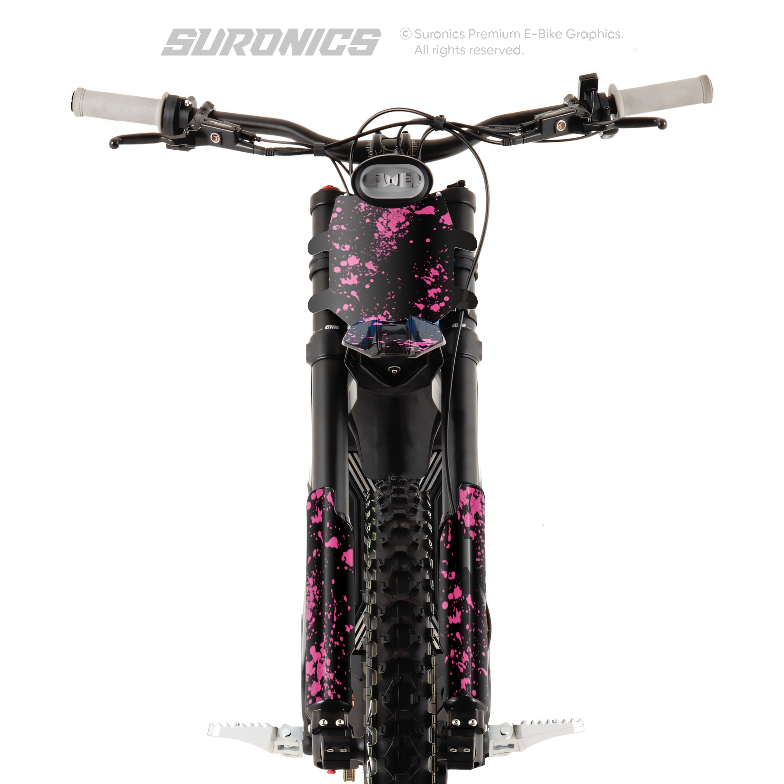 SPLATTER BLACK PINK Talaria Sting MX3 MX4 Graphics kit