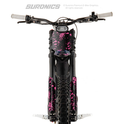 SPLATTER BLACK PINK Talaria Sting MX3 MX4 Graphics kit