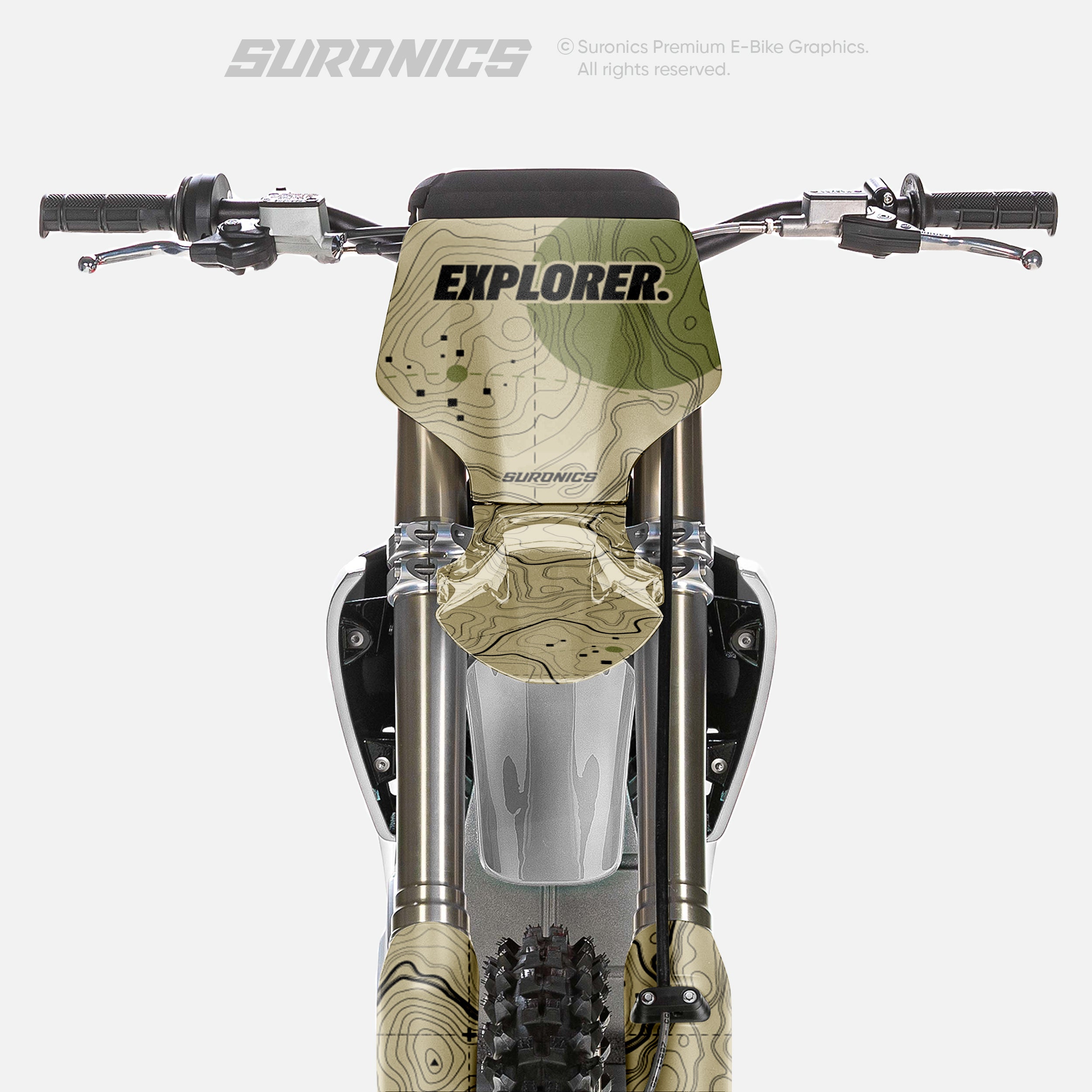 EXPLORER SAND OLIVE Stark Varg Graphics kit