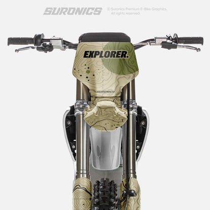 EXPLORER SAND OLIVE Stark Varg Graphics kit