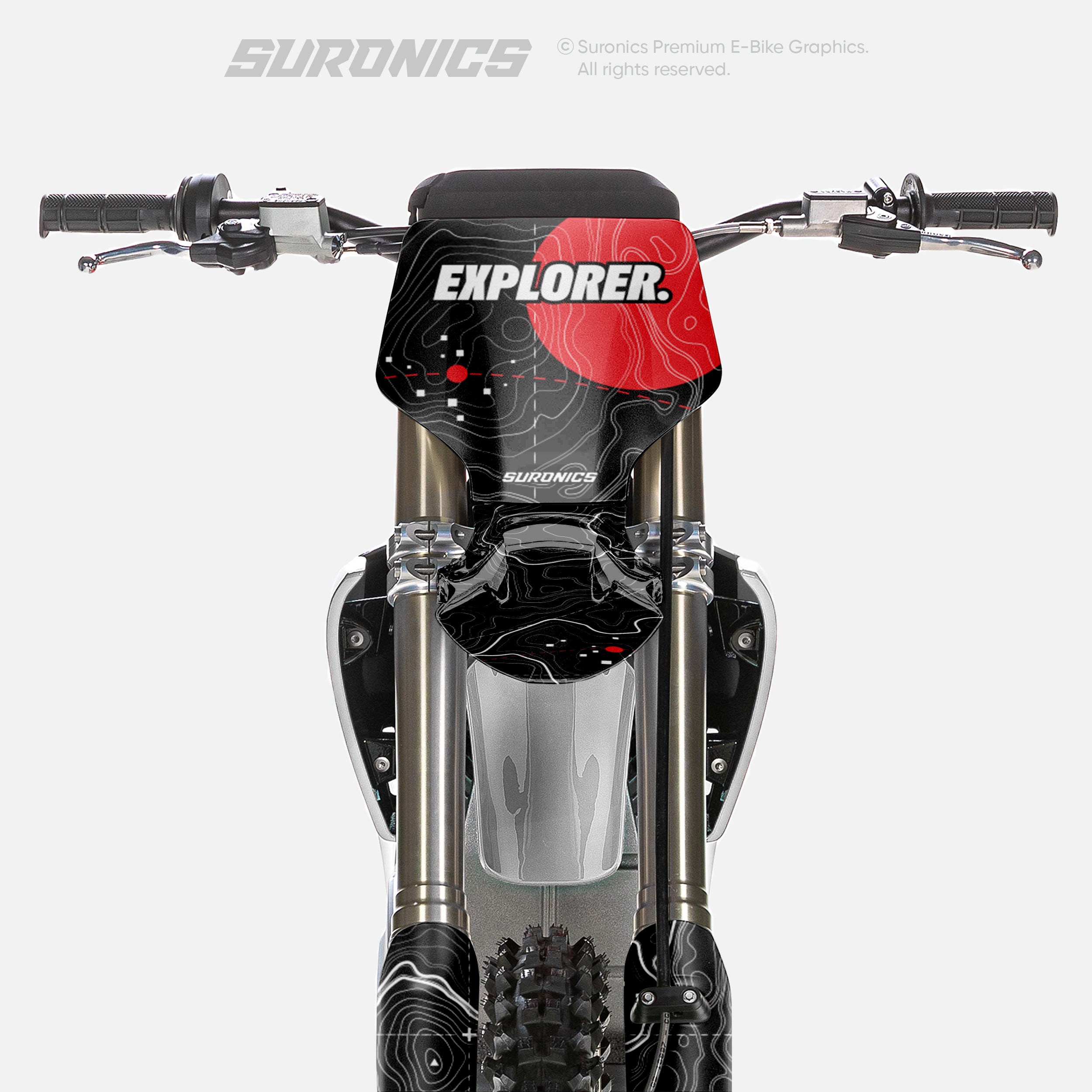 EXPLORER BLACK RED Stark Varg Graphics kit