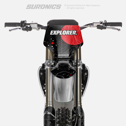 EXPLORER BLACK RED Stark Varg Graphics kit