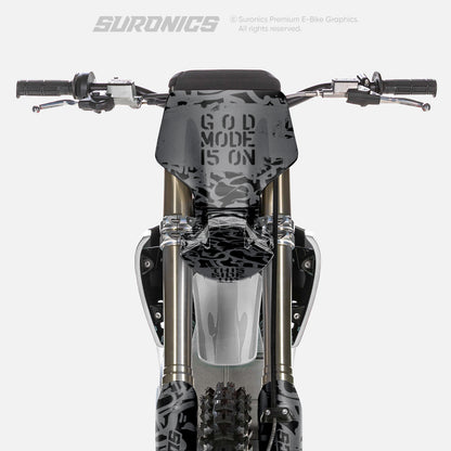 STREET GHOST BLACK GREY Stark Varg Graphics kit