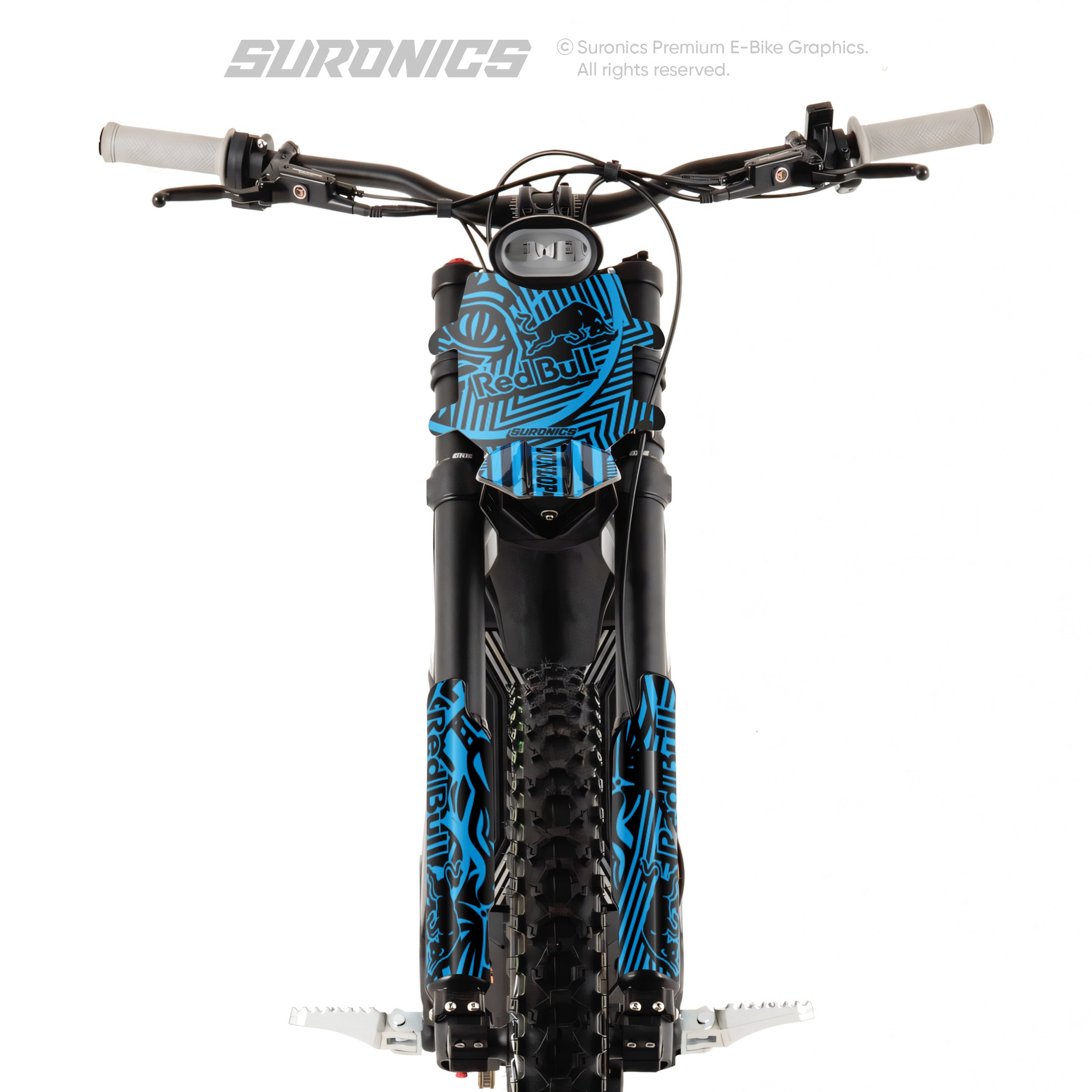RACE ART BLACK CYAN Talaria Sting MX3 MX4 Graphics kit