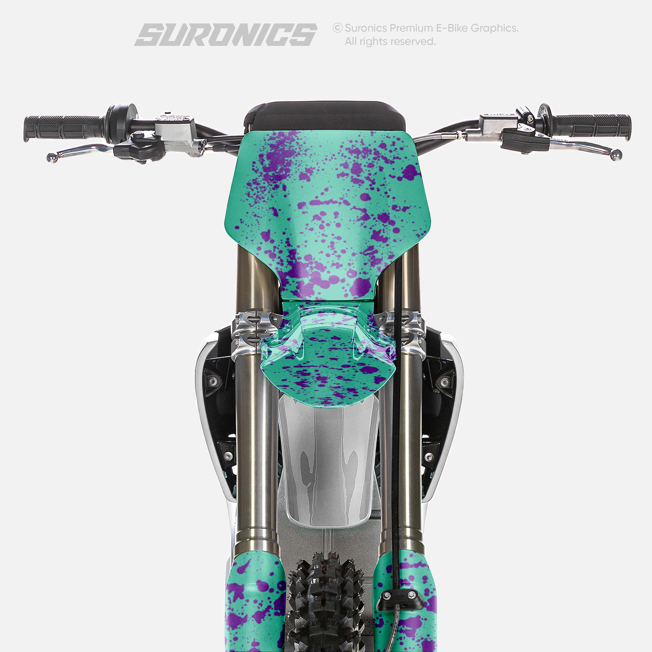 SPLATTER MINT PURPLE Stark Varg Graphics kit