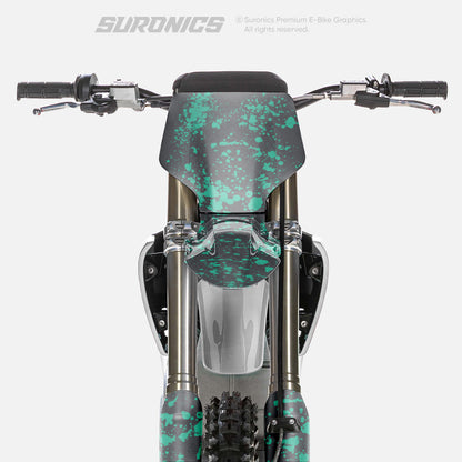SPLATTER GREY MINT Stark Varg Graphics kit