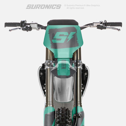 HALF GREY MINT Stark Varg Graphics kit
