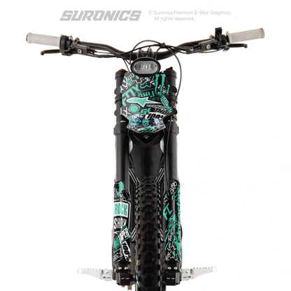 STICKY BLACK MINT Talaria Sting MX3 MX4 Graphics kit