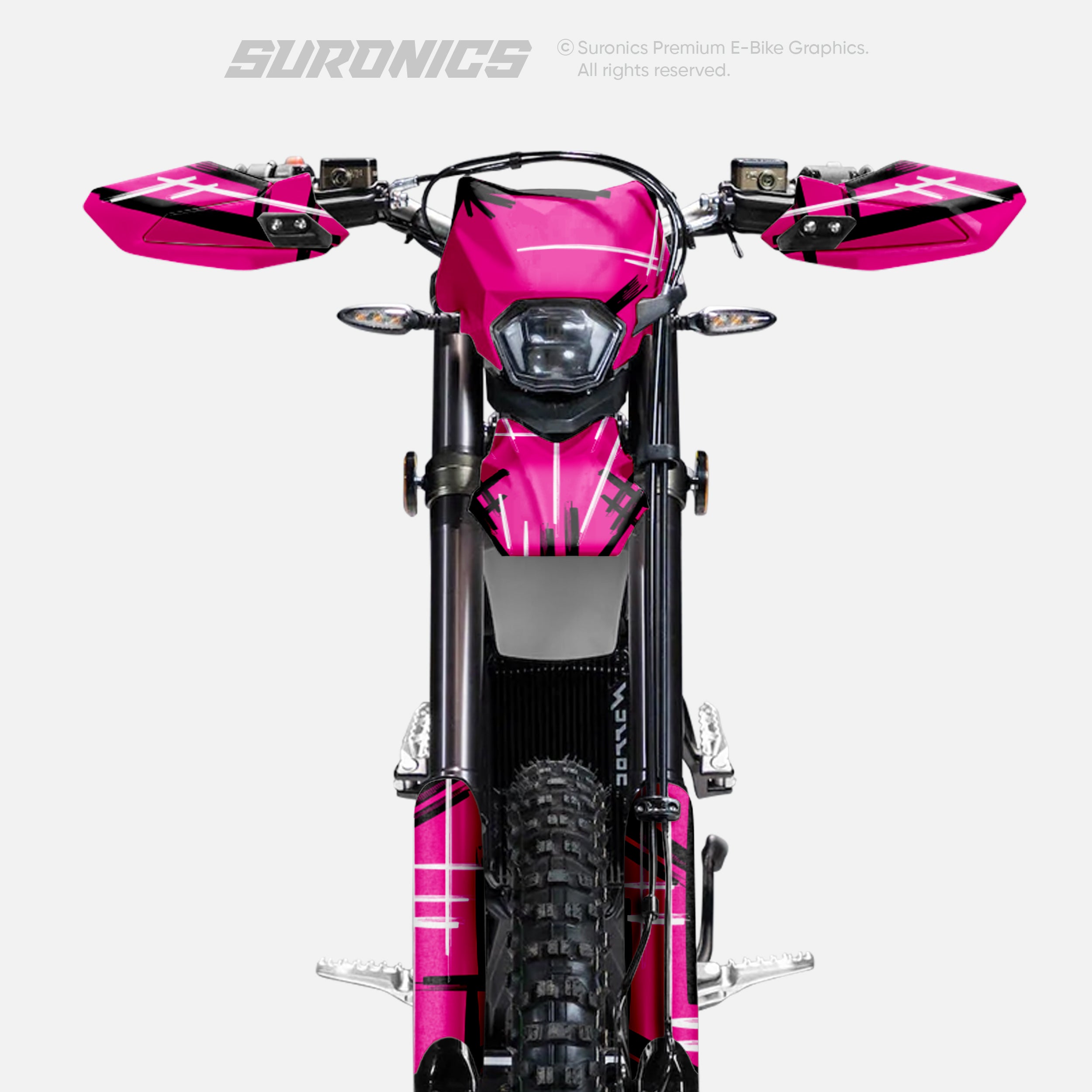 MARKER MAGENTA Surron Ultra Bee Graphics kit