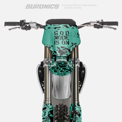 STREET GHOST BLACK MINT Stark Varg Graphics kit