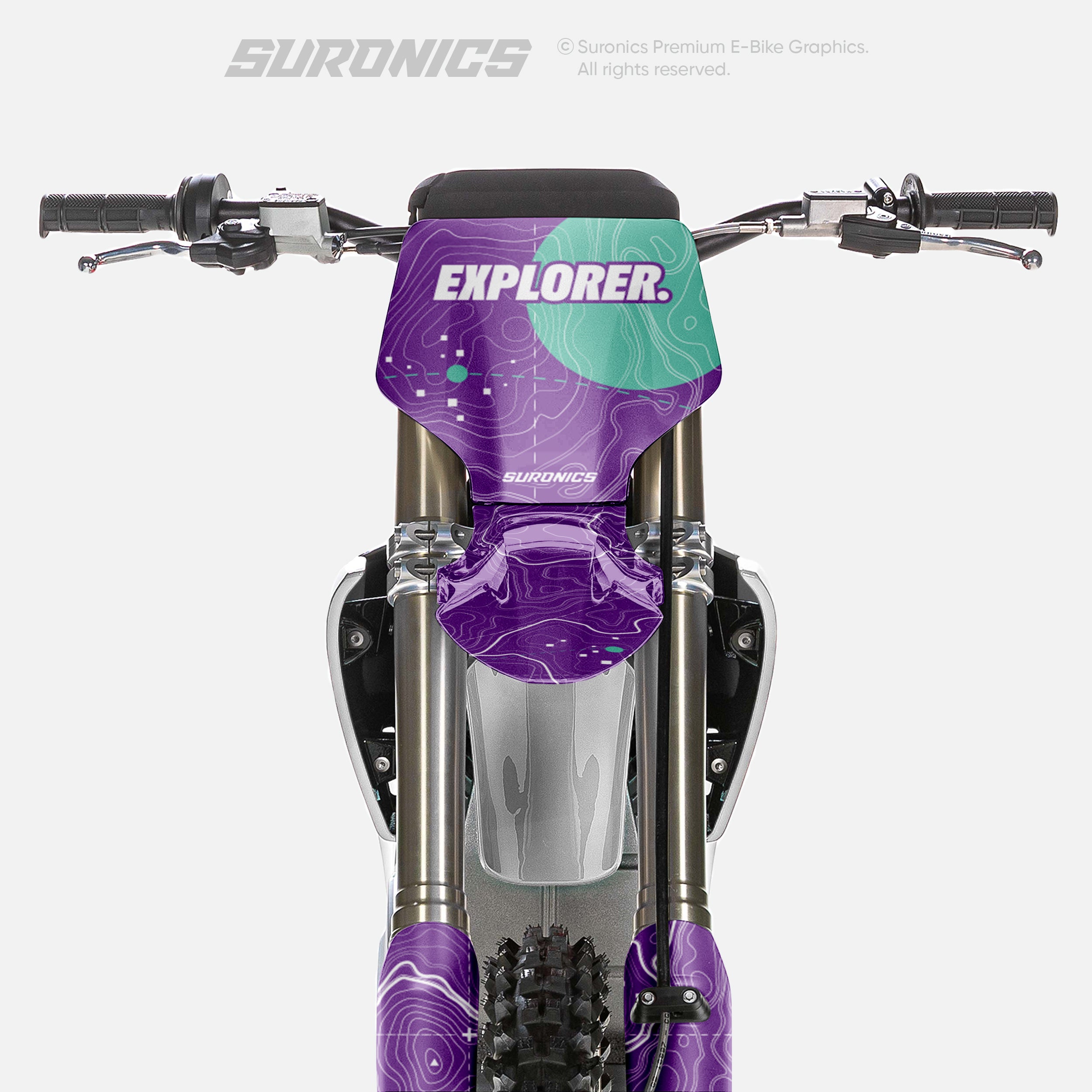 EXPLORER PURPLE MINT Stark Varg Graphics kit
