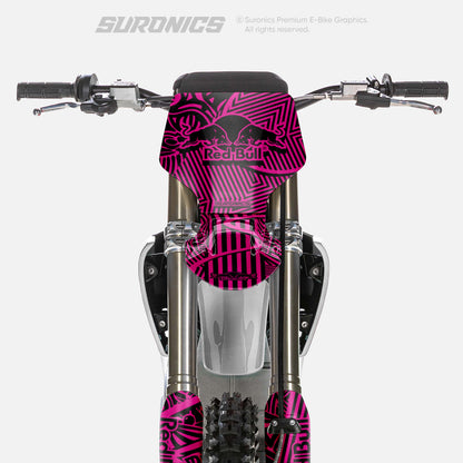 RACE ART BLACK MAGENTA Stark Varg Graphics kit