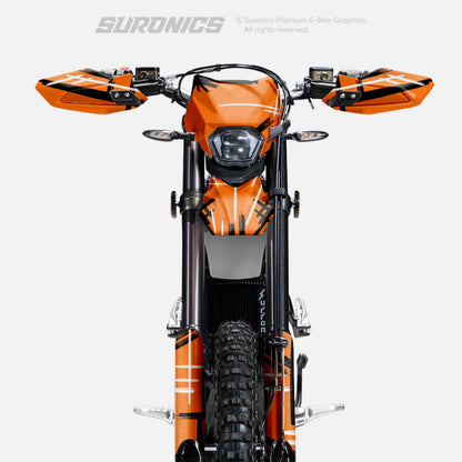 MARKER ORANGE Surron Ultra Bee Graphics kit