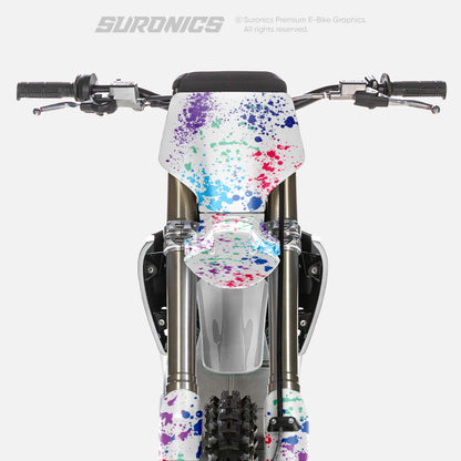 SPLATTER WHITE MULTICOLOR Stark Varg Graphics kit
