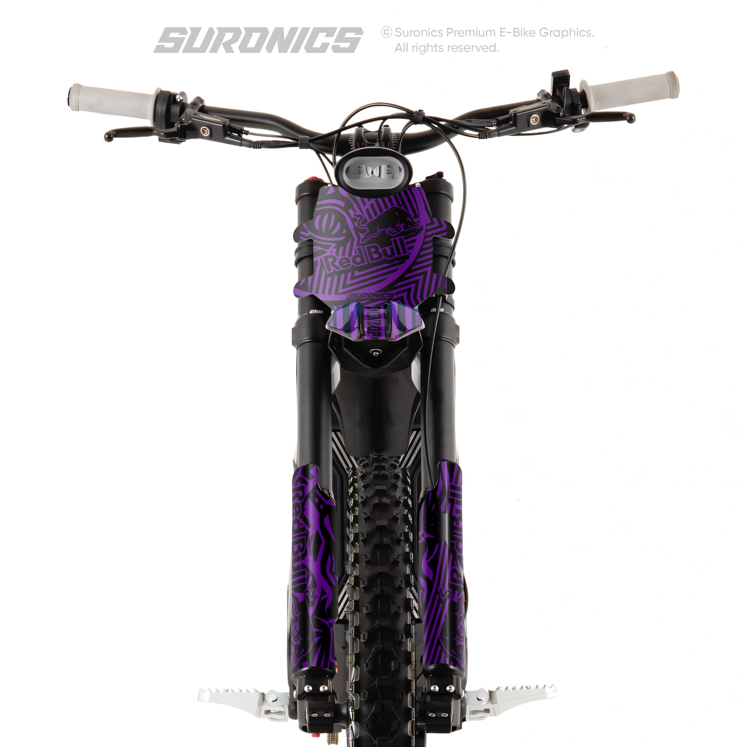 RACE ART BLACK PURPLE Talaria Sting MX3 MX4 Graphics kit