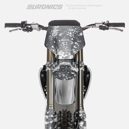 SPLATTER GREY WHITE Stark Varg Graphics kit
