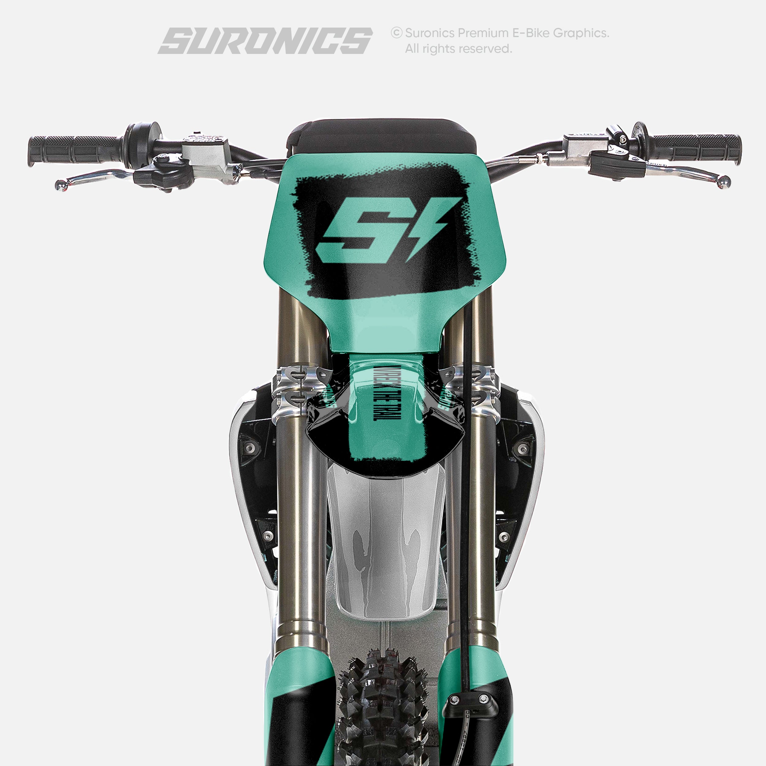 HALF BLACK MINT Stark Varg Graphics kit