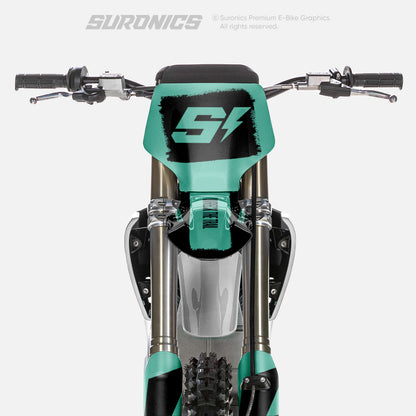 HALF BLACK MINT Stark Varg Graphics kit