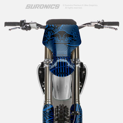 RACE ART BLACK BLUE Stark Varg Graphics kit