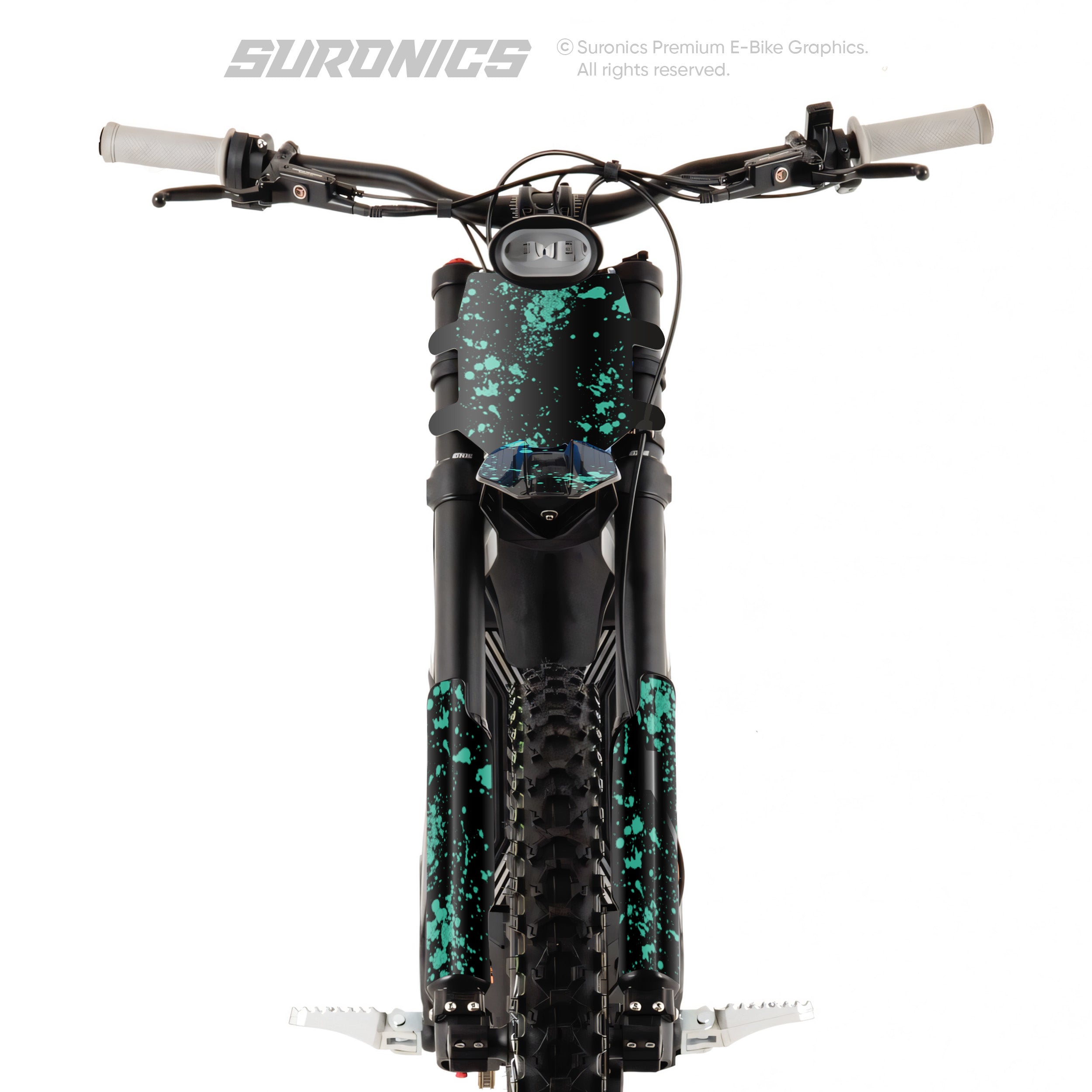 SPLATTER BLACK MINT Talaria Sting MX3 MX4 Graphics kit