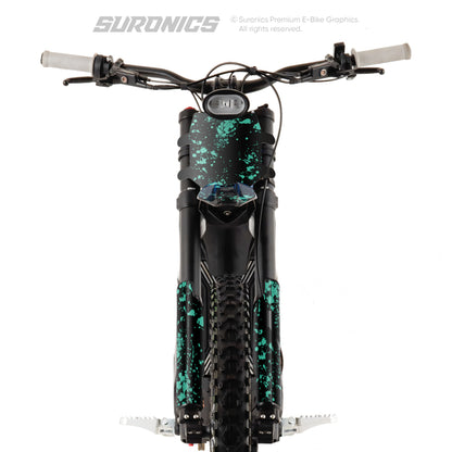 SPLATTER BLACK MINT Talaria Sting MX3 MX4 Graphics kit