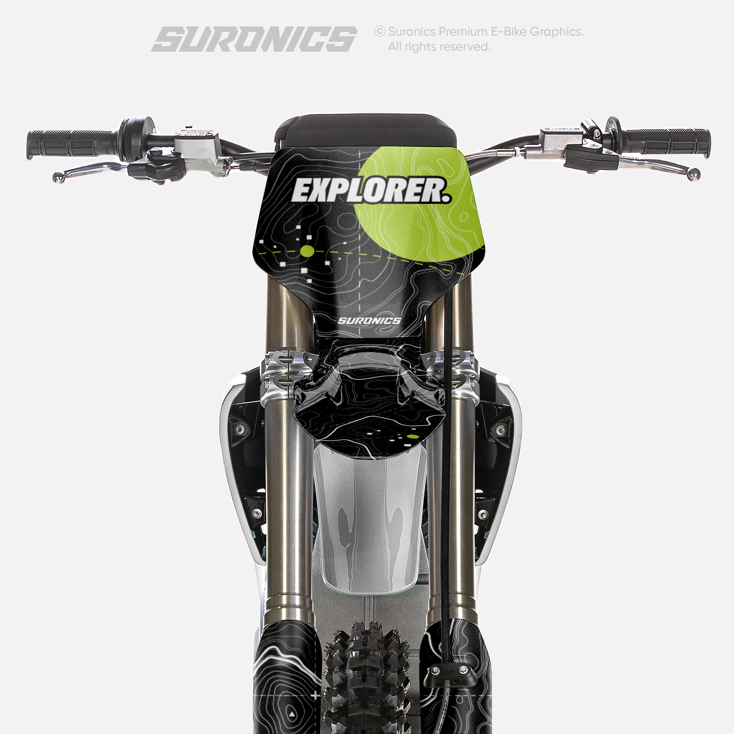 EXPLORER BLACK GREEN Stark Varg Graphics kit