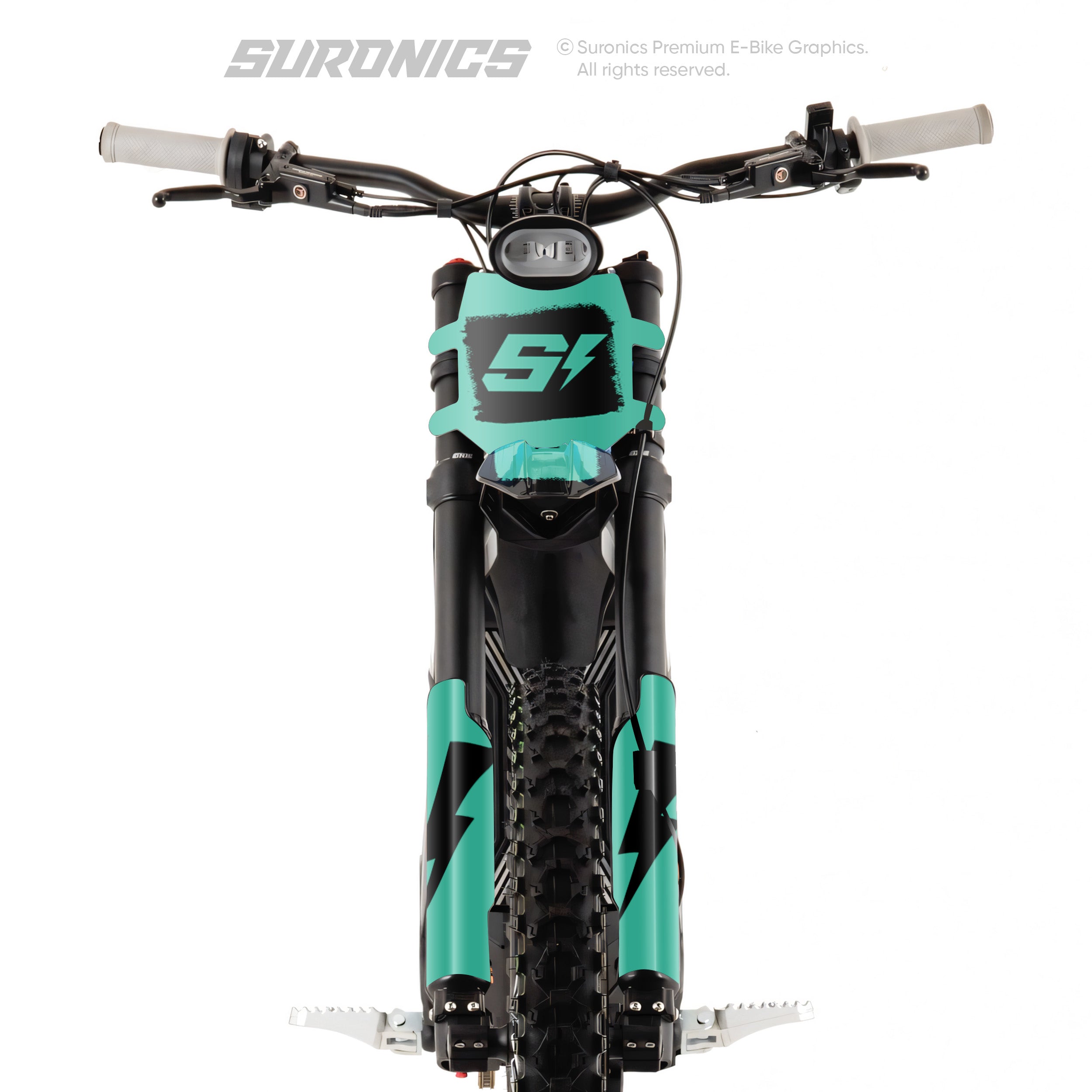 HALF BLACK MINT Talaria Sting MX3 MX4 Graphics kit