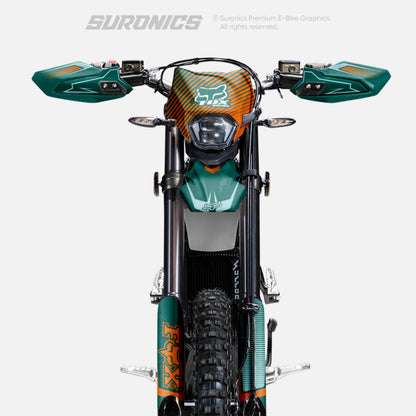 FOX RACER AVENTUR ORANGE Surron Ultra Bee Graphics kit